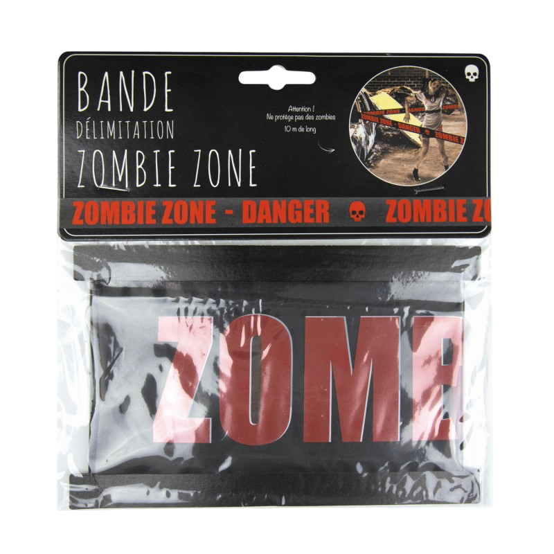 Afbakeningslint ‘Zombie Zone’ – Halloween-decoratie