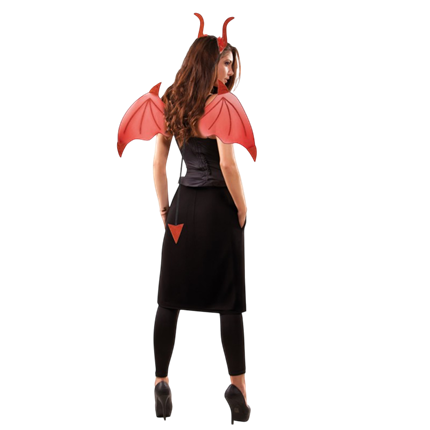 Rode Duivel-set (2-delig) – Halloween-verkledingsaccessoires