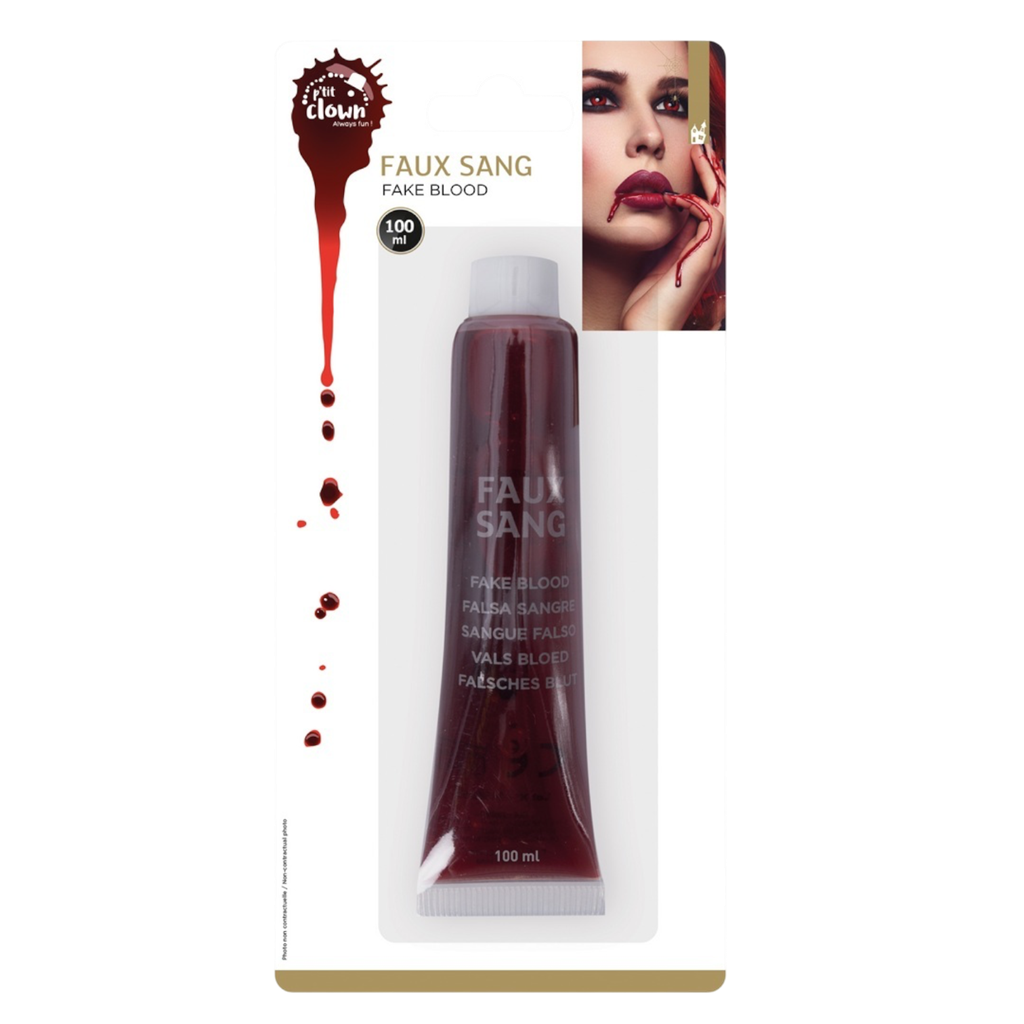 Nepbloed in gelvorm 100 ml – Halloween-make-up
