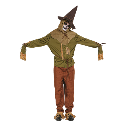 Vogelverschrikker-kostuum voor volwassenen L/XL – Halloween-kostuum