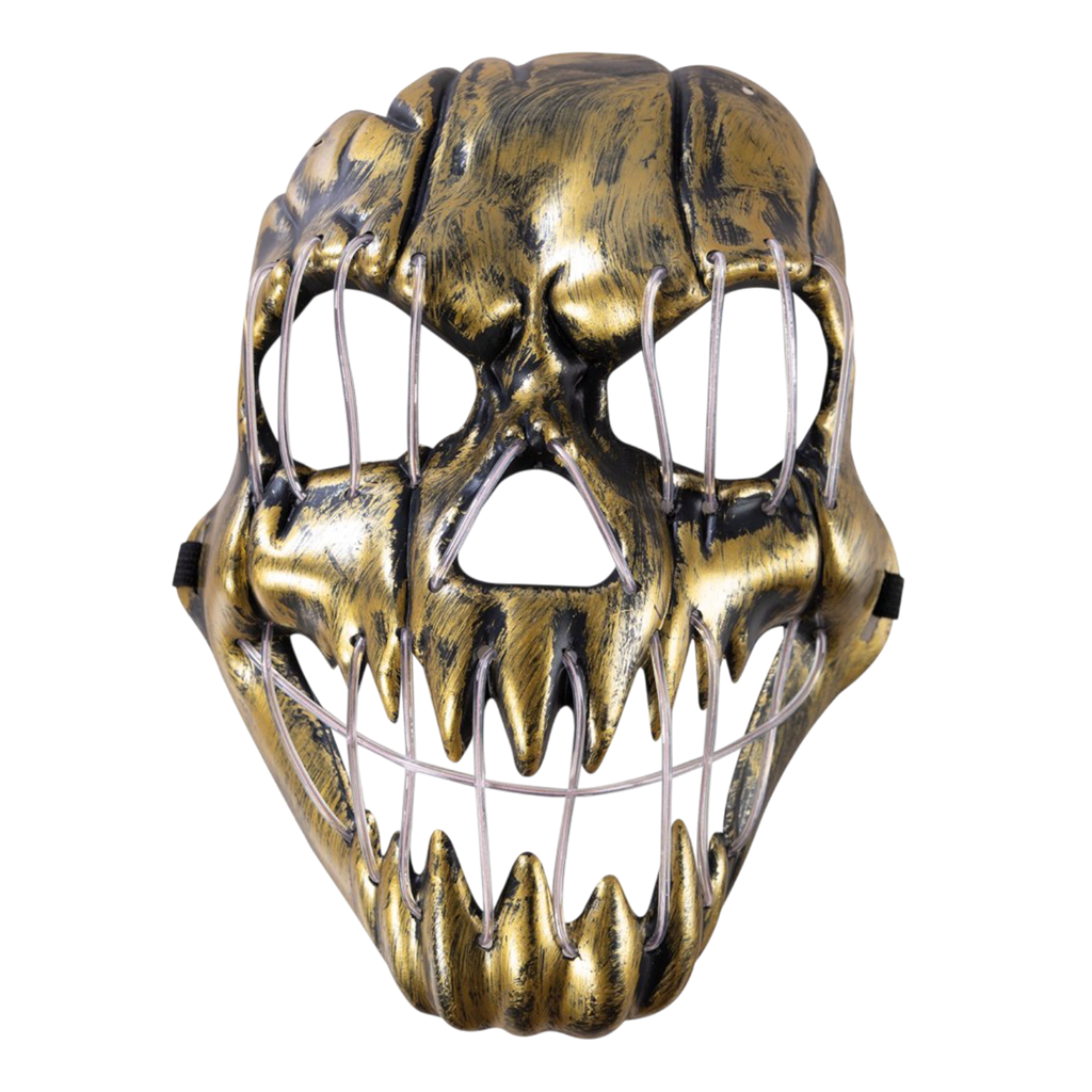 LED-masker ‘Monster’ voor volwassenen – Verlicht Halloween-masker