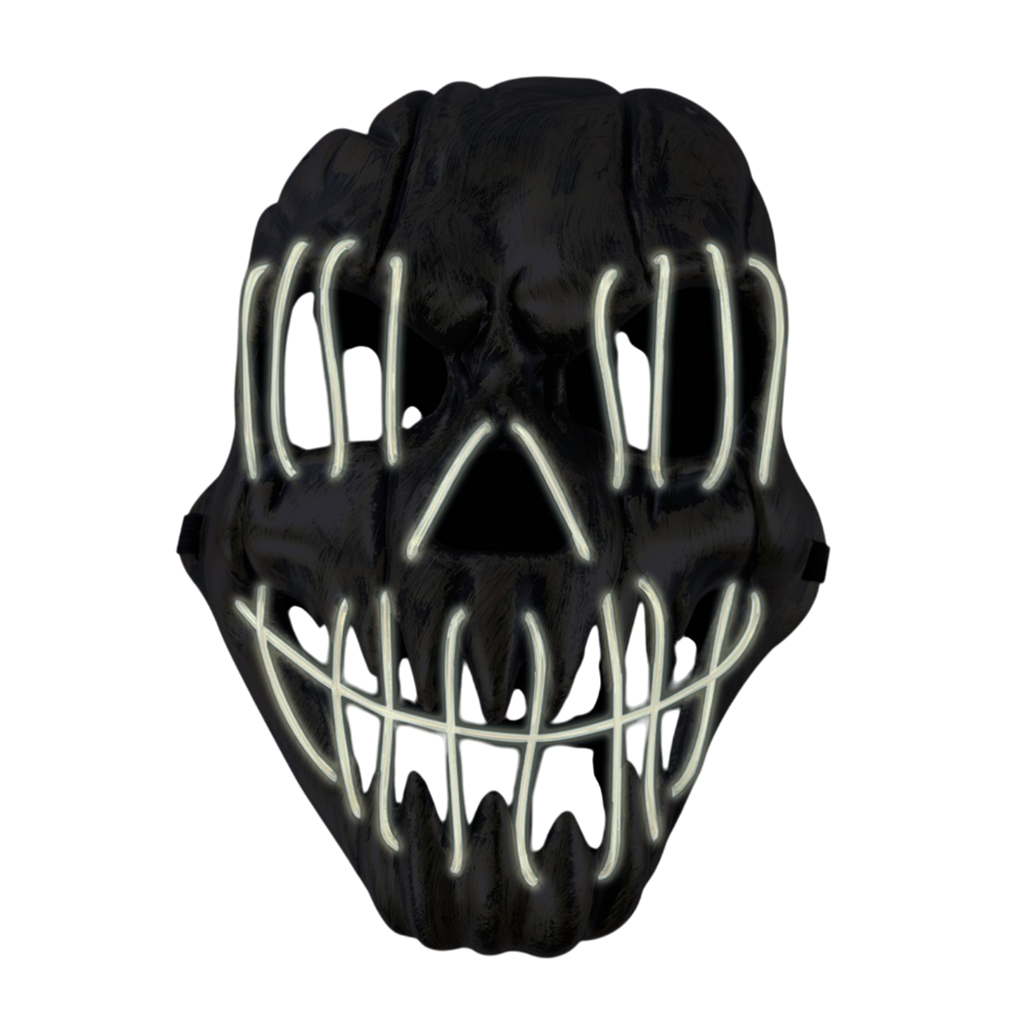 LED-masker ‘Monster’ voor volwassenen – Verlicht Halloween-masker