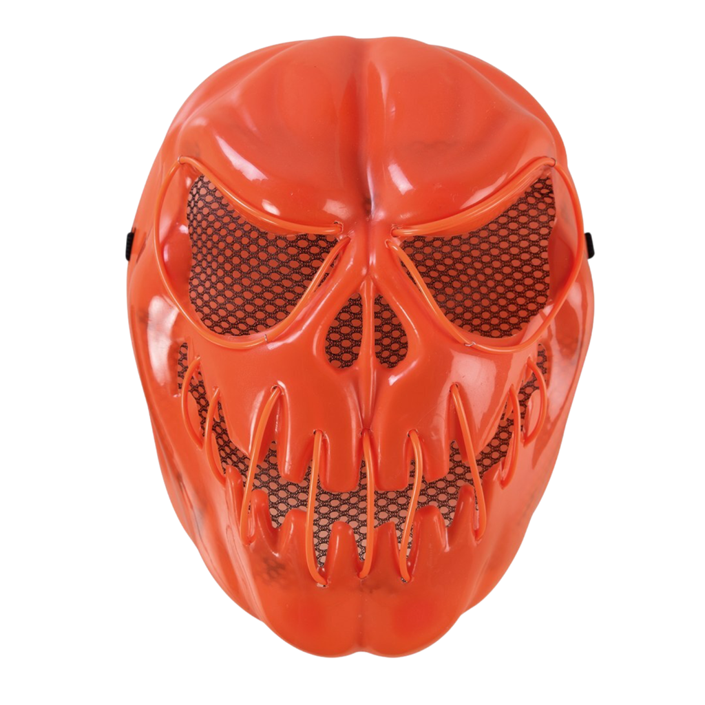 LED-masker 'Enge pompoen' voor volwassenen – Halloween