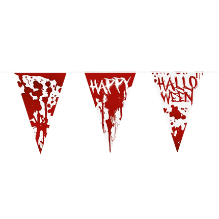 Happy Halloween-slinger 3 m – Halloween-decoratie