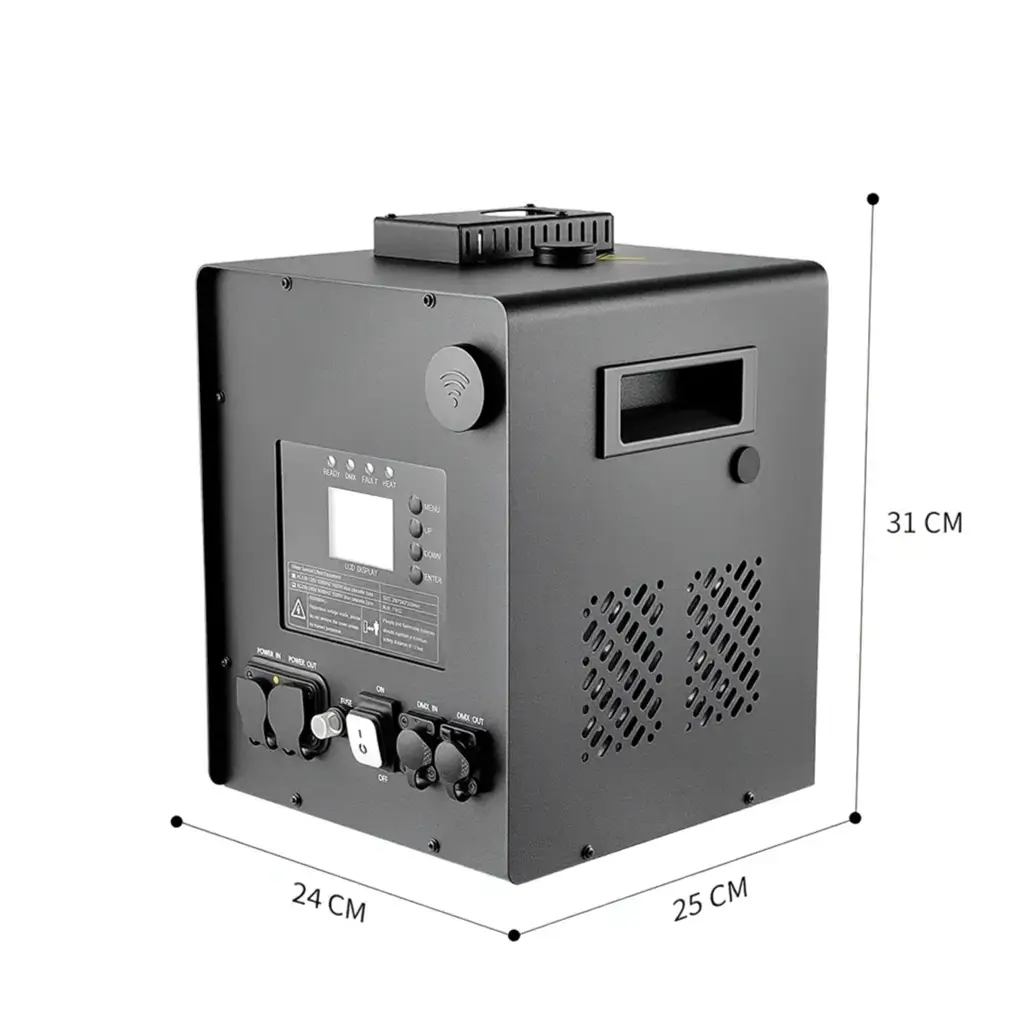 SPARK RAINPROOF® - Koudvonkenmachine 1100 W, voor buitengebruik, met een bereik van 3 tot 6 meter