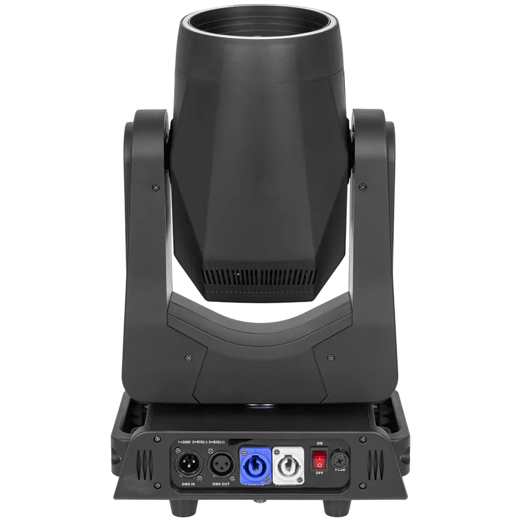 Set van 2 Beam LED-lyres van 200 W met flightcase – Mac Mah
