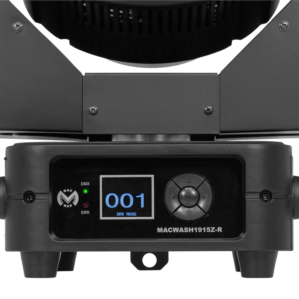 RGBW LED-lyre wash 19 × 15 W met gemotoriseerde zoom – Mac Mah