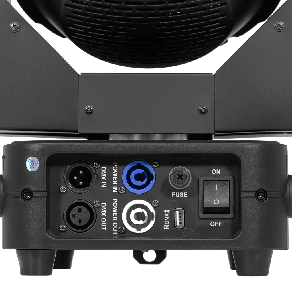 RGBW LED-lyre wash 19 × 15 W met gemotoriseerde zoom – Mac Mah