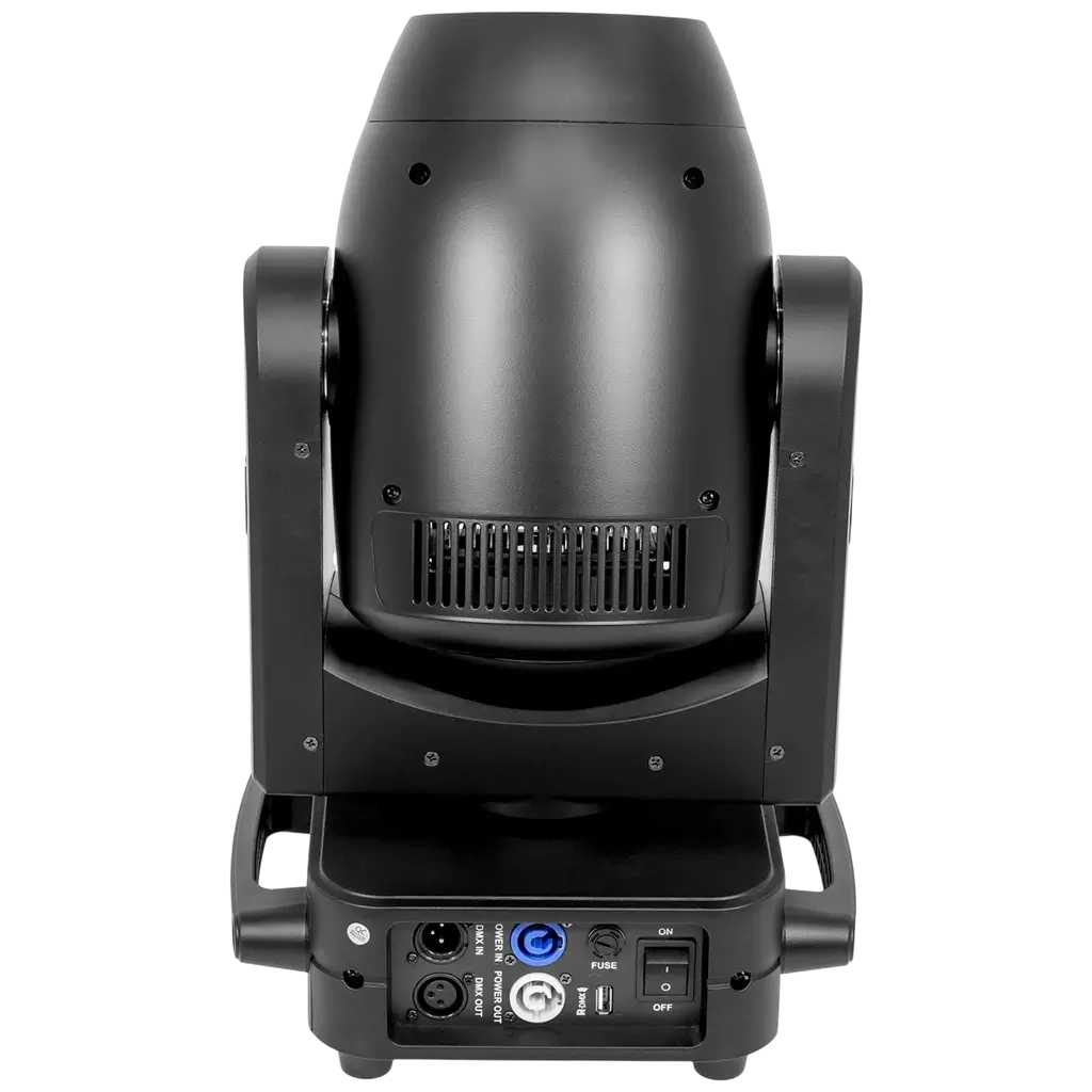 200 W LED-spot met gobo’s, 6-facettenprisma en gemotoriseerde focus – Mac Mah