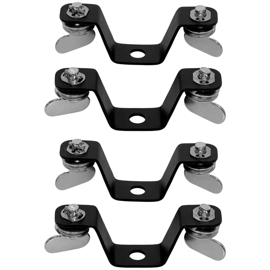 Set van 2 LED-spotlampen van 200 W met flightcase – Mac Mah