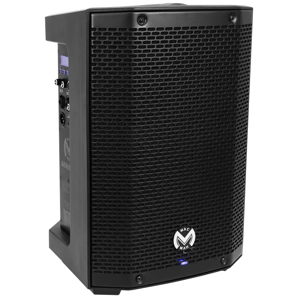 Draagbare, actieve luidspreker van 150 W RMS met 8"-luidspreker, op batterijen, met UHF-microfoon – Mac Mah