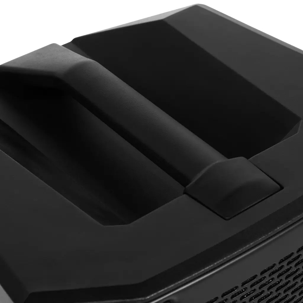 Draagbare, actieve luidspreker van 150 W RMS met 8"-luidspreker, op batterijen, met UHF-microfoon – Mac Mah