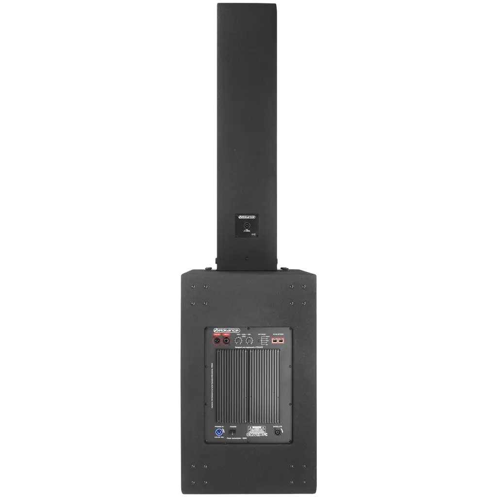 Actief 3-weg kolomsysteem van 1700 W RMS met 15"-subwoofer – Elokance