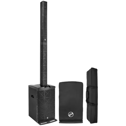 Actief 3-weg kolomsysteem van 800 W RMS met 12-subwoofer – Elokance
