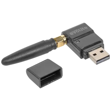 Draadloze USB-DMX-dongle (zender/ontvanger) 2,4 GHz – Evolite